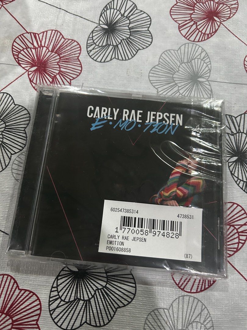 Carly Rae Jepsen - Emotion CD (Category: CDs & DVDs) located in Manila. Submitted by dododido (Listing ID 1437365741, Image 1). Description: - Sealed 'Emotion' CD by Carly Rae Jepsen. - Still in original packaging. - Album title and artist clearly visible. PM lang po!.