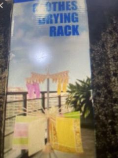 1.5m 3-Tier Black Clothes Drying Rack, Furniture & Home Living, Home ...