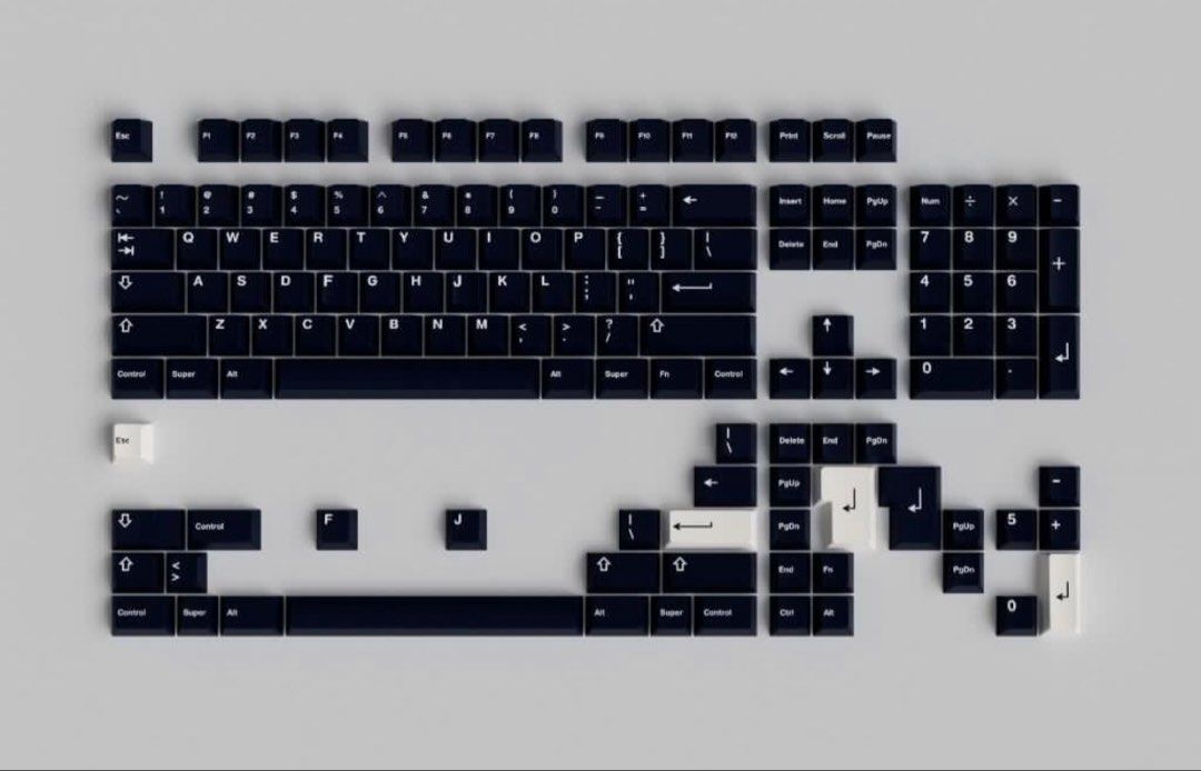 Deep Navy Gmk Keycaps Set451768869643898882