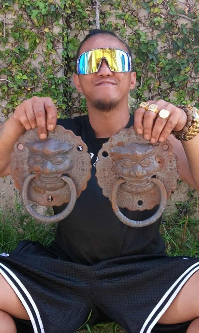 Door knocker pair (Category: Locks, Doors & Gates) located in Caloocan City. Submitted by zenmountain-d8b1c0 (Listing ID 1437348484, Image 2). Description: Cod po tayu 💯.