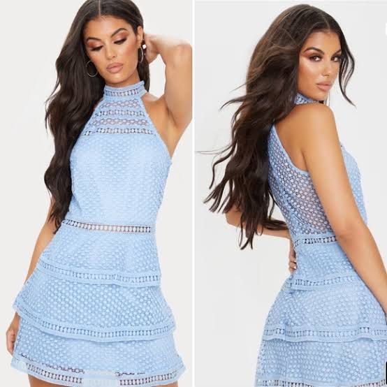 Dusty Blue Mini Dress (Used Once) (Category: Dresses) located in San Juan City. Submitted by mvsthriftshack (Listing ID 1437366868, Image 1). Description: .