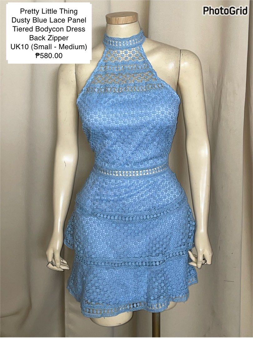 Dusty Blue Mini Dress (Used Once) (Category: Dresses) located in San Juan City. Submitted by mvsthriftshack (Listing ID 1437366868, Image 2). Description: .
