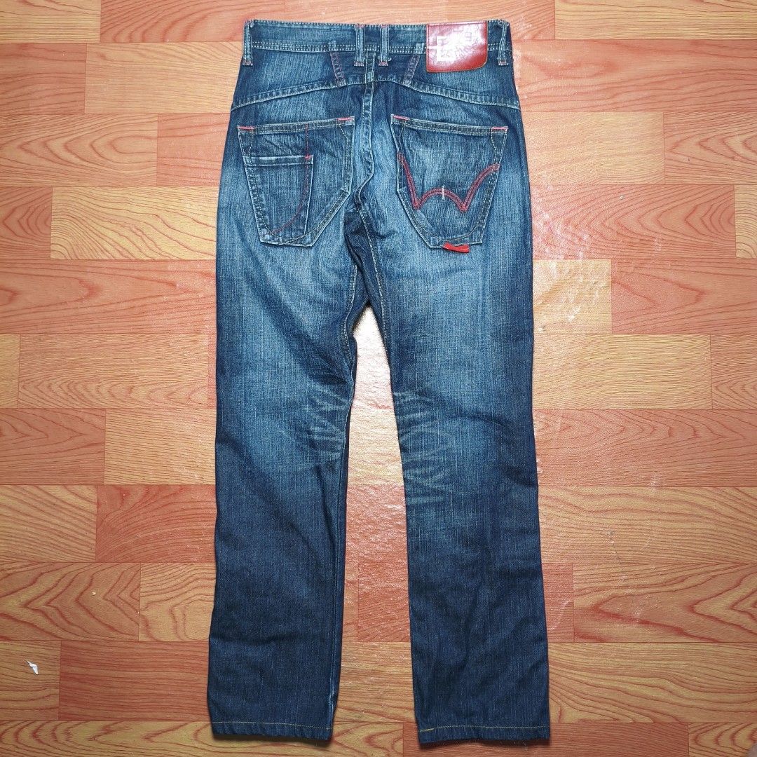 EDWIN EFUNCTION (Category: Jeans) located in Cavite. Submitted by erwheen (Listing ID 1437214583, Image 2). Description: EDWIN E FUNCTION DIMES 32W 40L 9.5LEG 7HEM EXCELLENT CONDITION COLOR RATE 9/10 ISSUE NEED WASH 1000 PLUS SHIPPING NO COD/COP MOP GCASH COURIER J&T / LALAMOVE CAVITE CITY.