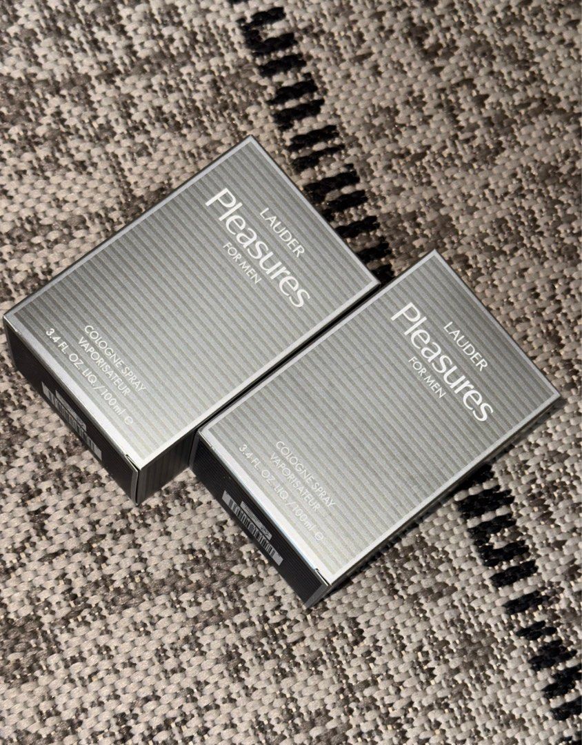 Estee Lauder Pleasures for Men Cologne Spray 100ml (Category: Fragrance & Deodorants) located in Manila. Submitted by starbright99 (Listing ID 1437250689, Image 1). Description: Estee Lauder Pleasures for Men Cologne Spray 100ml Original X-deal item.