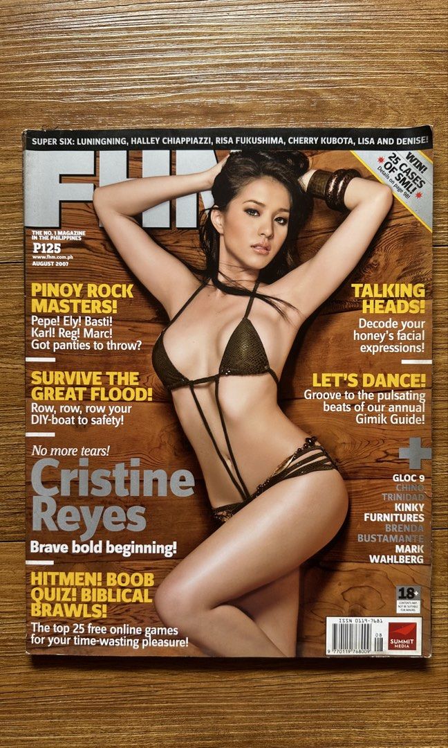 FHM Philippines (August 2007) (Category: Magazines) located in Paranaque City. Submitted by safedolphin.dc2bd2 (Listing ID 1437295240, Image 1). Description: - FHM Philippines August 2007 - Cover: Cristine Reyes - Also features Pinoy Rock icons: Pepe Smith, Ely Buendia, Basti Artadi, Karl Roy, Reg Rubio and Marc Abaya MOP: GCash, BDO MOD: Grab, Lalamove, Flash Express Meetups: SM Bicutan for sure buyers 📝IMPORTANT NOTES: *Strictly payment first.