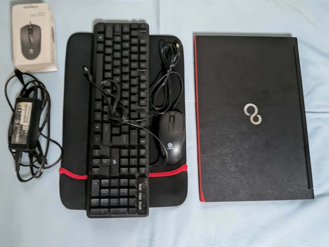 Fujitsu Lifebook A574 Laptop (Second Hand) (Category: Laptops & Notebooks) located in Taguig. Submitted by justmemaddy (Listing ID 1437211013, Image 3). Description: ISSUE: BATTERY ONLY LAST 40MINS AND KEYBOARD 6 LETTERS RAY DI MUGANA NAA RAI EXTERNAL KEYBOARD FREEBIE REPLACEABLE RASAD ANG BATTERY SPECS👇 ☑️8/128 SSD storage ☑️Core i5 4th gen fast processor ☑️2.70Ghz very smooth CPU ☑️15.6' inches wide screen ☑️1080 HD camera ☑️Windows 11 pro OS 