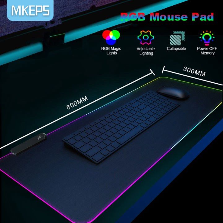 Glowing Cool RGB Mouse Pad (Category: Mouse & Mousepads) located in Manila. Submitted by mrs_eilishhh (Listing ID 1437388382, Image 1). Description: - Customizable RGB lighting with 7 colors - Foldable design for easy storage - Soft surface optimized for speed and control - Package includes mouse pad and USB cable - Power-off memory function - 1.8m split cable for convenient portability.