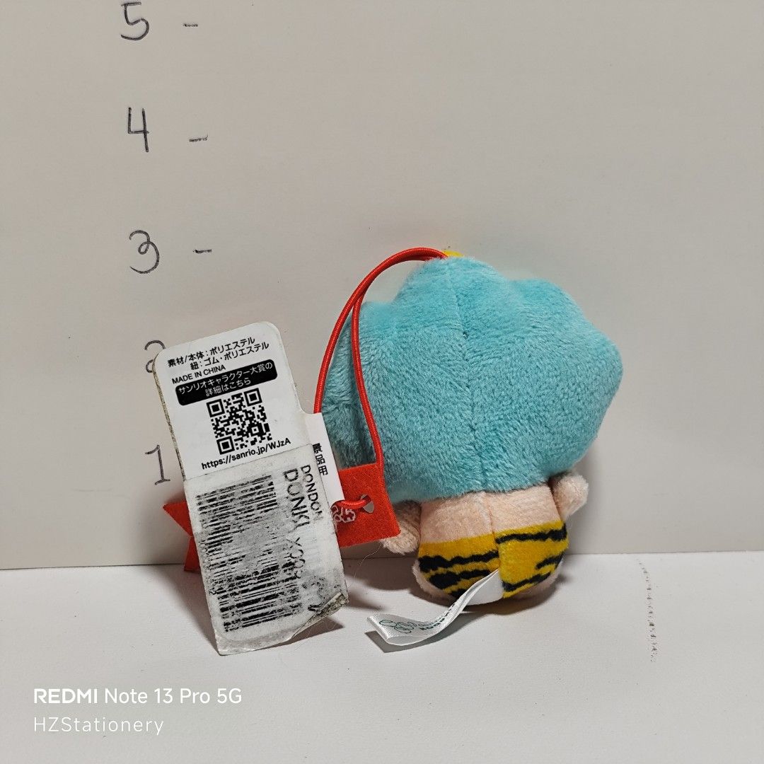 Sanrio Goropikadon Character Grand Prix Mascot Charm (Category: Character Goods) located in Manila. Submitted by hzdeclutterstuffscollectionsph (Listing ID 1426895845, Image 2). Description: ⚠️Ask questions before purchasing ✅size: approx. 8cm ✅SOLD AS IS ✅w/etiketa and tag.