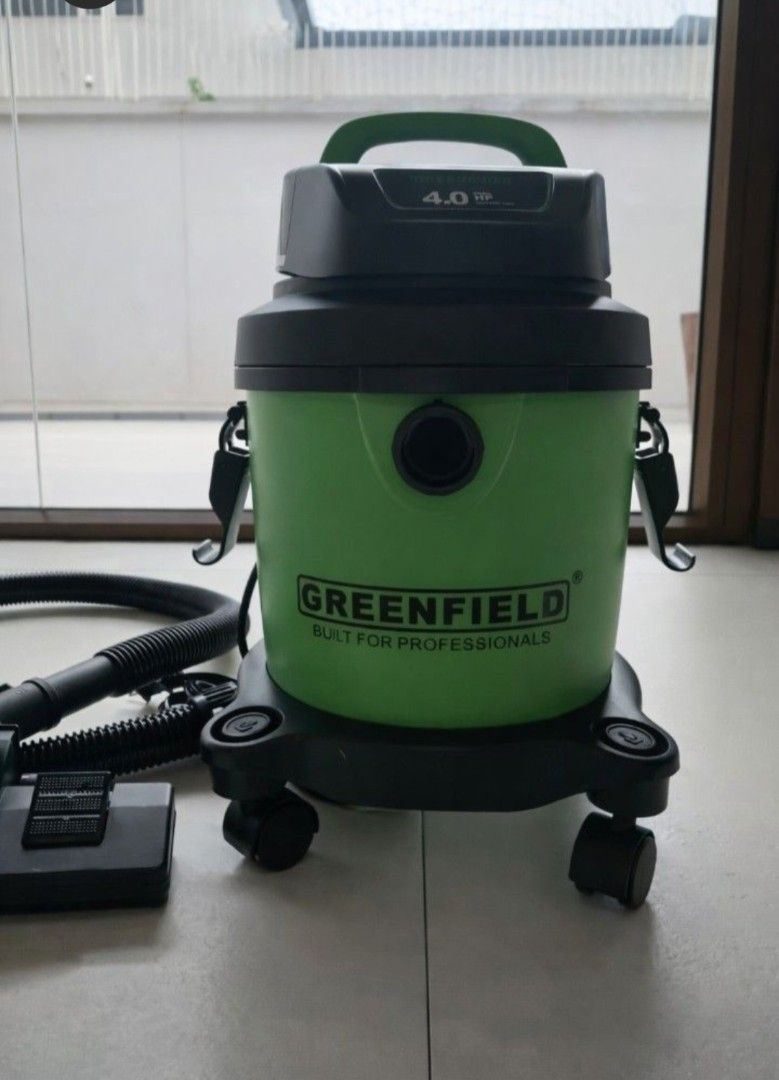 SUPER PRICE DROP‼️ Greenfield 3 Gallon Wet/Dry Vacuum Cleaner (Category: Vacuum Cleaner & Housekeeping) located in Quezon City. Submitted by camille_sp17 (Listing ID 1437394942, Image 1). Description: spare unit...brand new bought in true value for 4k + rfs:will be transferring to Mindanao LAST PRICE 1,500 - Greenfield 3-gallon wet/dry vacuum cleaner - Includes multiple attachments, extension tubes, and hose - 3-meter cord length - 4-in-1 applica