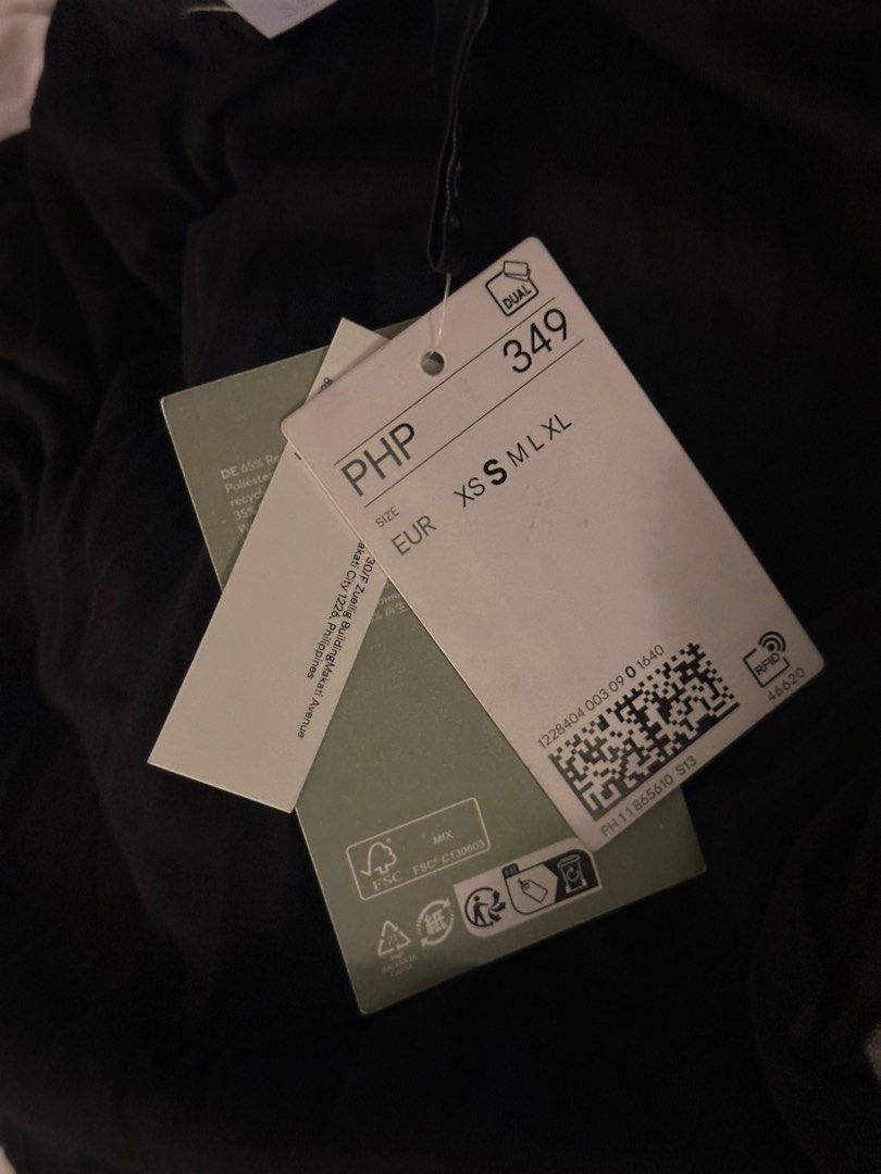 H&m black see through baby tee (Category: Shirts) located in Manila. Submitted by snoopyscloset (Listing ID 1437315053, Image 2). Description: - with tags - never worn out - srp 349 - rfs: decluttering .