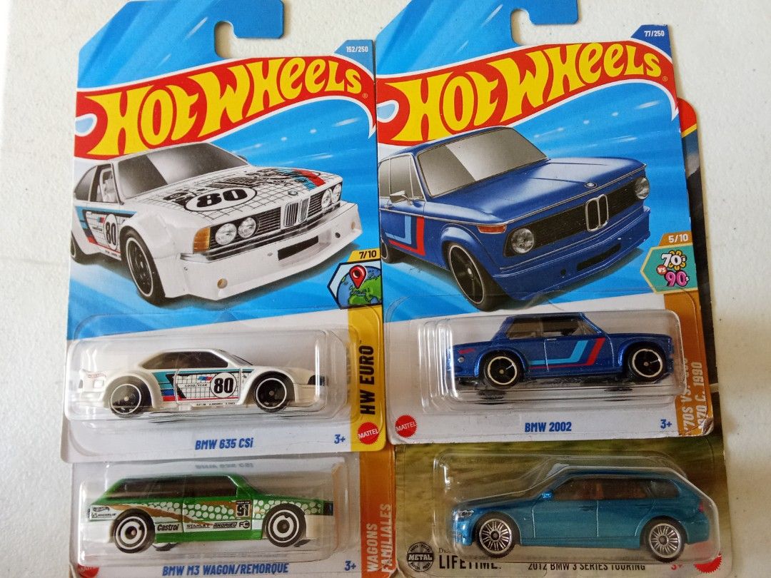 Hot Wheels BMW php200 each (Category: Toys & Games) located in Quezon City. Submitted by batangisip (Listing ID 1437274465, Image 1). Description: Hot Wheels BMW php200 each.