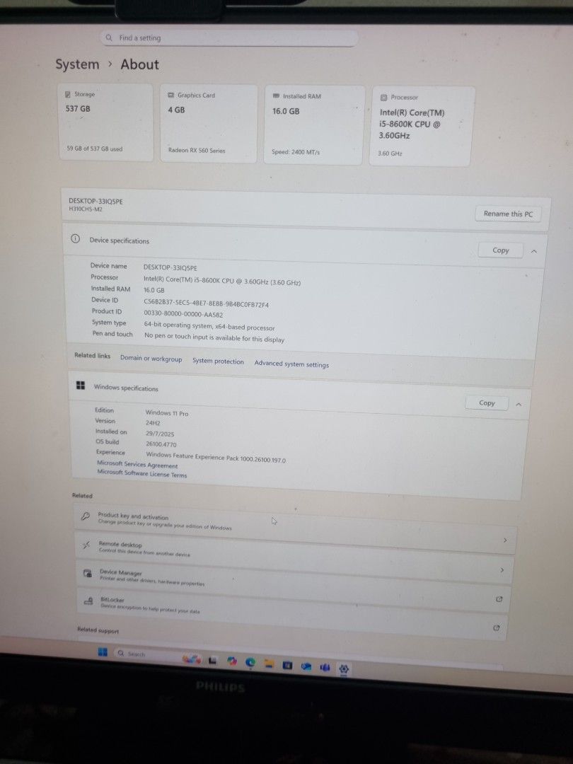 Intel I5 computer451174414124984323