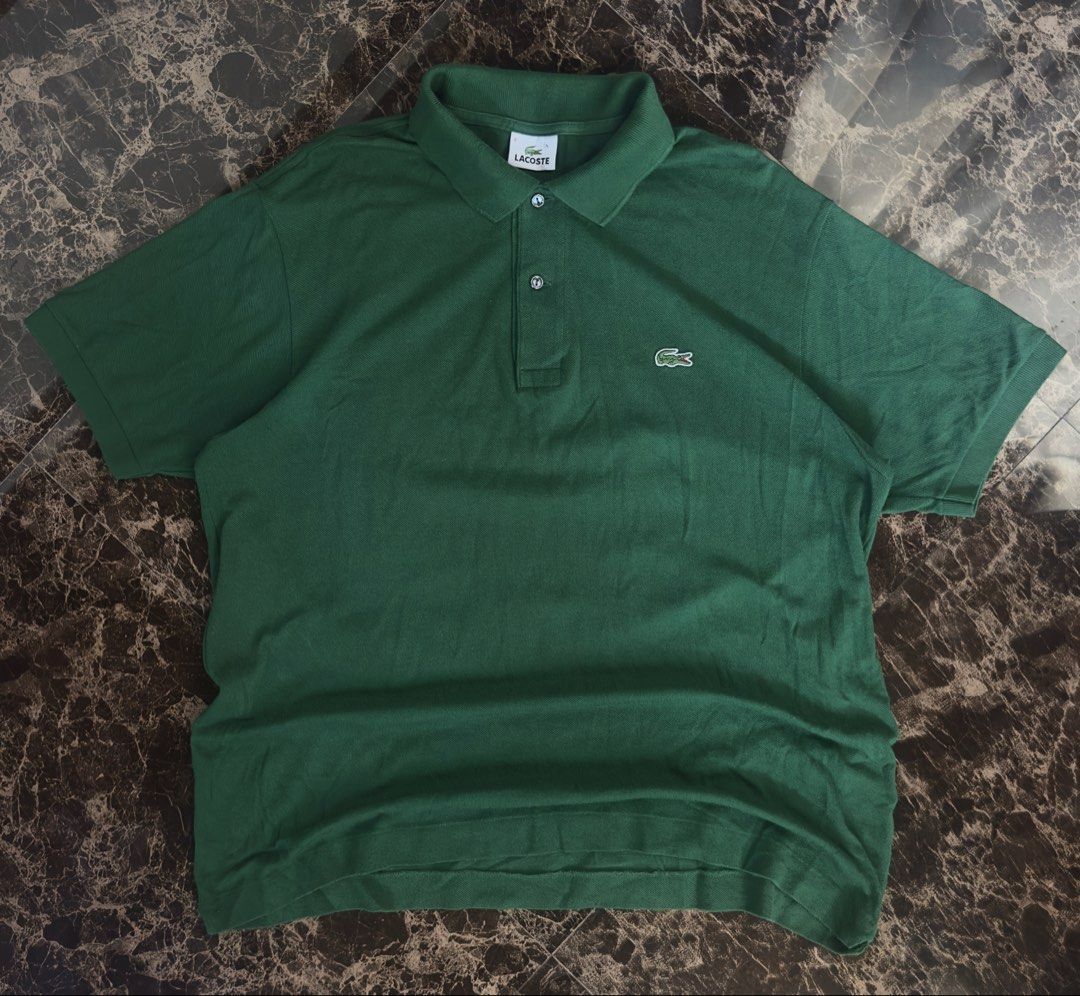 Lacoste Green Polo Shirt (Category: Tshirts & Polo Shirts ) located in Manila. Submitted by collect__ph (Listing ID 1437282648, Image 2). Description: - Authentic Lacoste polo shirt - Vibrant green color - Features the iconic crocodile logo - Collared neckline with button-up closure - Standard fit - Comfortable fabric - Perfect for casual wear - Dimes : 28” x 23” .