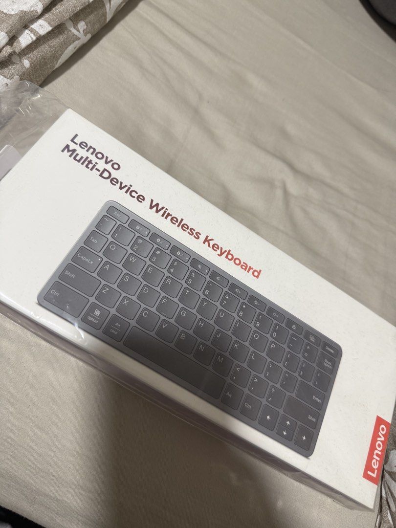 Lenovo Multi-Device Wireless Keyboard - Brand New451178970125455360