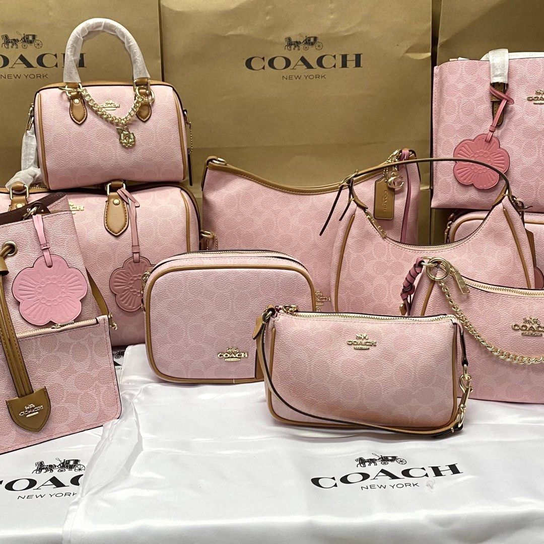 Limited Edition Pink Charm Collection ✨💖 (Category: Luxury Bags & Wallets) located in Bulacan. Submitted by mykakarizza (Listing ID 1437327451, Image 1). Description: Limited Edition Pink Charm Collection ✨💖 Check each pic for prices Complete inclusions (Paperbag, Dustbag, Plastic, Tags, Cards) 📸 Actual pics! 🙋🏻‍♀️.