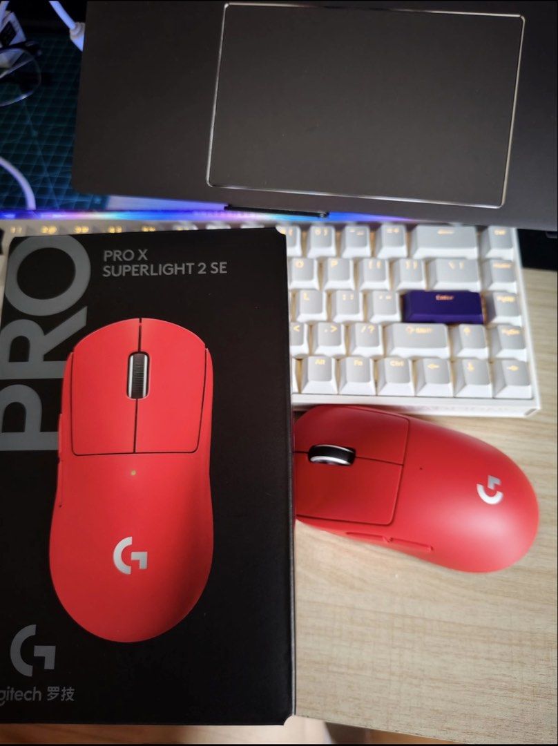 Logitech G Pro X Superlight 2 SE - Red451198147279595520