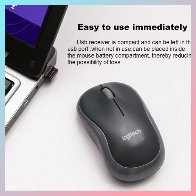 M185 Wireless Mouse 2.4GHz with USB Mini Receiver451305158161868801