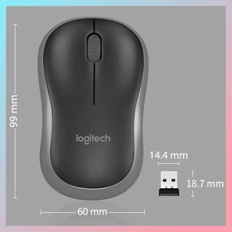 M185 Wireless Mouse 2.4GHz with USB Mini Receiver451305158161868803