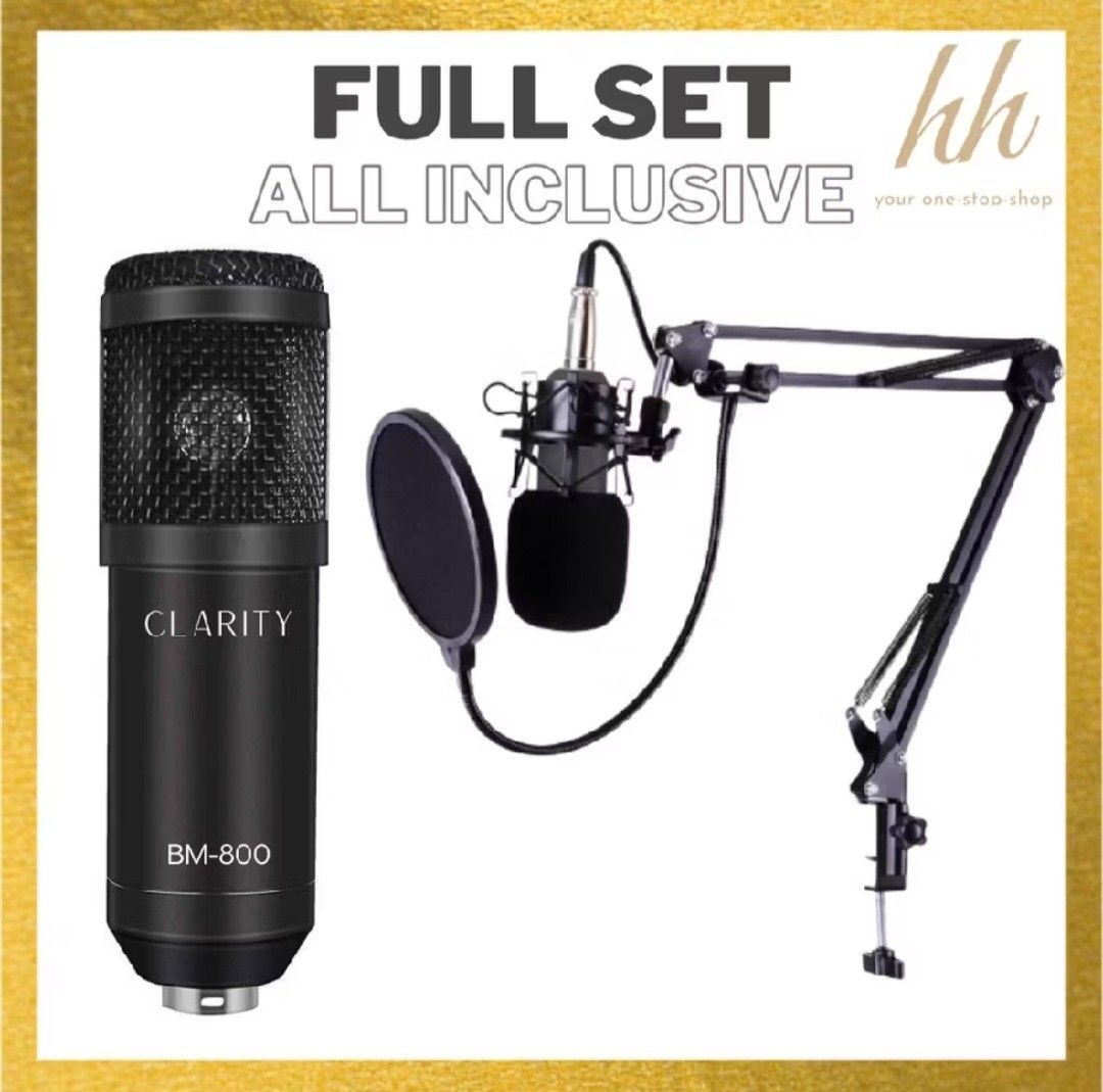 Microphone with stand451235381059921920