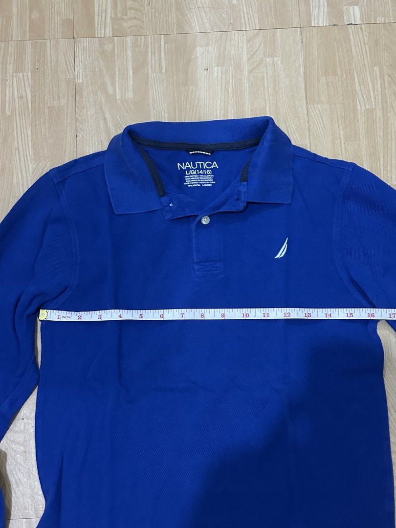 Nautica Longsleeves (Category: Tshirts & Polo Shirts ) located in Lucena. Submitted by deklutter (Listing ID 1437354545, Image 2). Description: Nautica Longsleeves ✅ fits small mens ( medyo fit ) ✅ summer yacht outfit ✅ 16 width ✅ 21 length ✅ good condtion ✅ j&t.