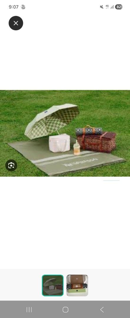 Nespresso Picnic Set - Brand New451718498369546240