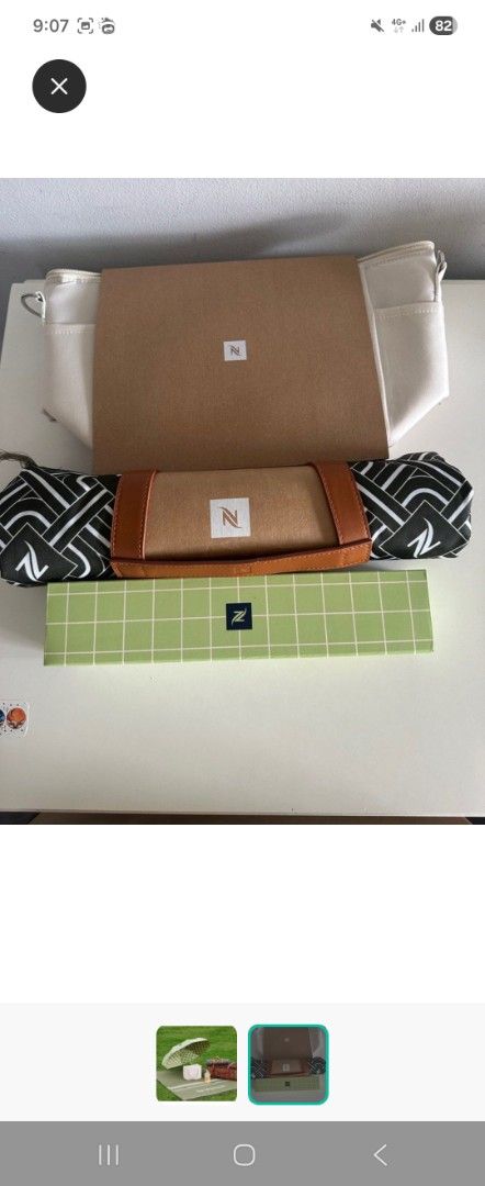 Nespresso Picnic Set - Brand New451718498369546241