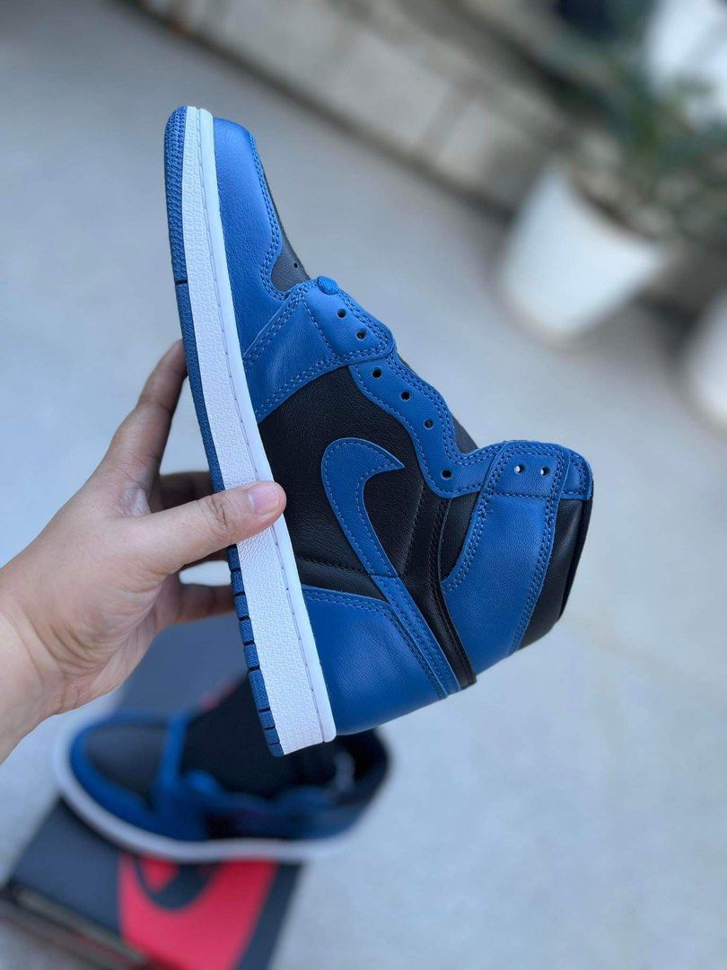 Nike Jordan 1 High Marina Blue (Category: Sneakers) located in Calamba. Submitted by rmarion385 (Listing ID 1437227942, Image 2). Description: Brandnew 100% authentic/original With receipt.