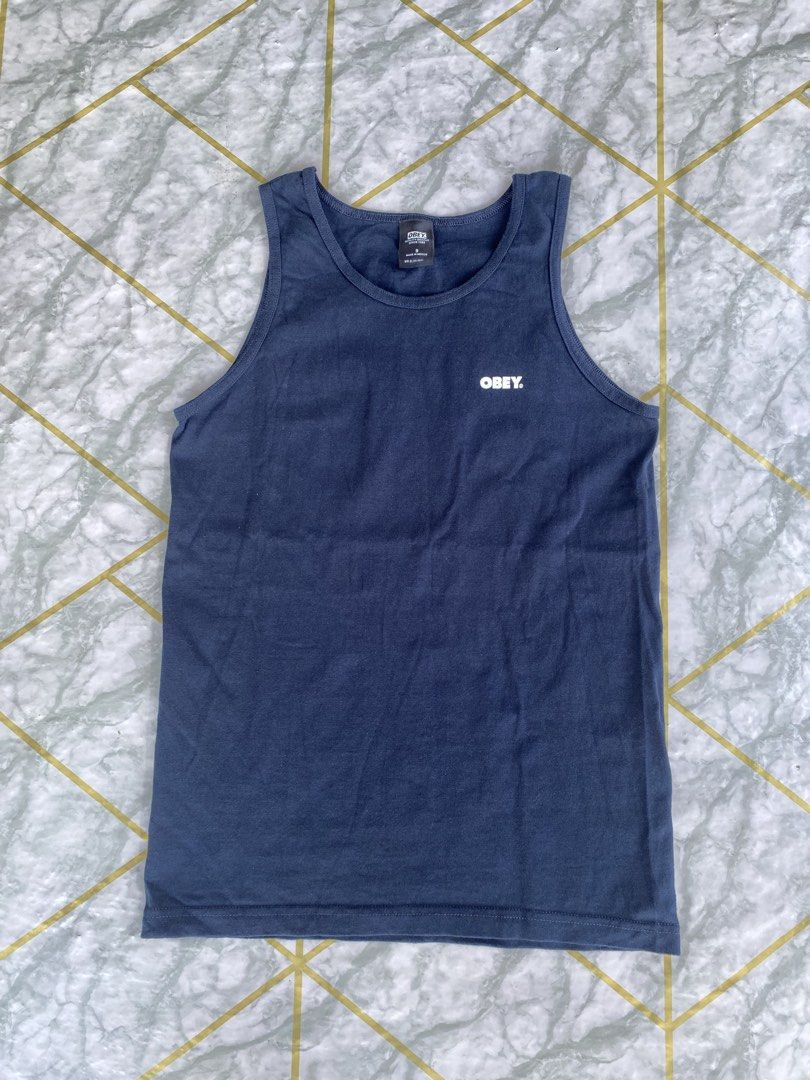 OBEY World Transmission Tank Top (Category: Tshirts & Polo Shirts ) located in Pozorrubio. Submitted by eyannn. (Listing ID 1437228819, Image 1). Description: Excellent Condition Color rate 10/10 no issue width-17 length-26.5.