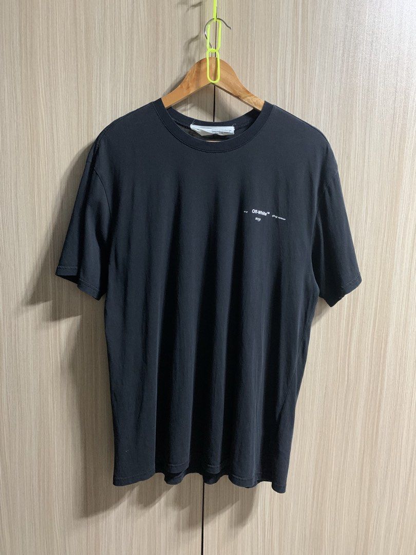 OFF WHITE (Category: Tshirts & Polo Shirts ) located in Davao. Submitted by triftnitroy (Listing ID 1437363529, Image 2). Description: Dimes: 21 x 30 Color rate: 9.5/10.