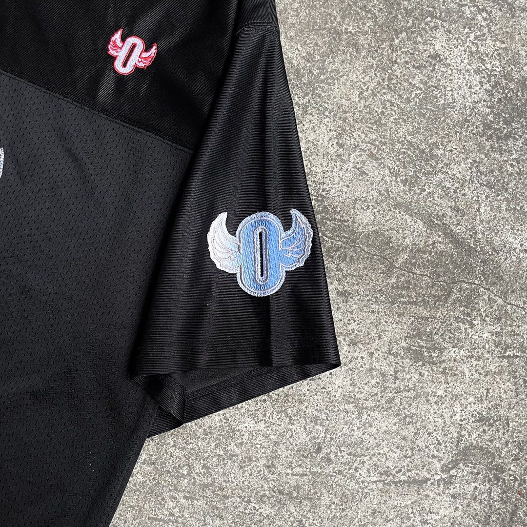 Outkast Football Jersey (Category: Activewear) located in Quezon City. Submitted by ykgdrip (Listing ID 1437210585, Image 3). Description: Excellent Condition Color rate: 10/10 Complete tags (authentic) Size: XL TO XXL issue: none 26 Width 31.5 Length .