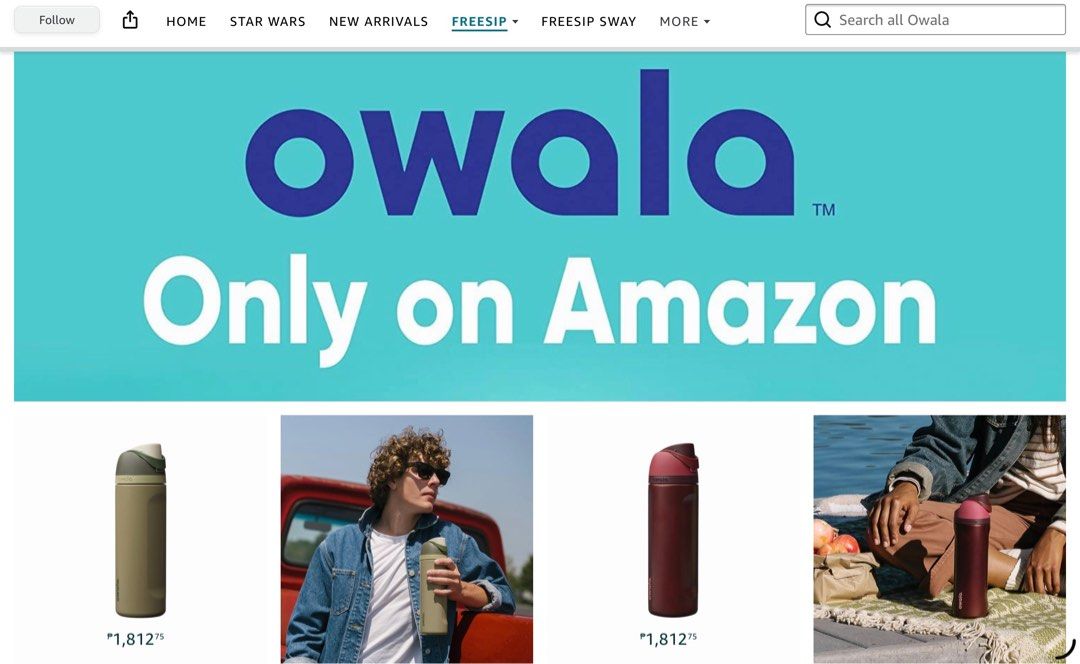 Owala Pasabuy (Category: Water Bottles & Tumblers) located in Dasmarinas. Submitted by _decluttercorner (Listing ID 1437327167, Image 1). Description: hi! i’m looking for pasabuy buddy (cheaper compared to ph resellers’ price).