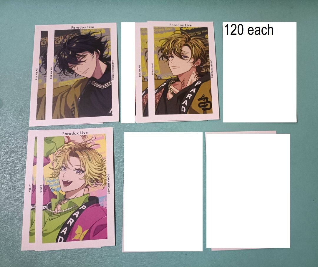 Paradox Live GPuri Ver 60 (Category: PlayStation) located in San Pedro. Submitted by nitrochiral (Listing ID 1437244727, Image 1). Description: 『Paradox Live』GPuri Ver 60 ❤️ Selling my dupes for 120 PHP each ❤️ Items were opened carefully but might still have minor scratches. Not for sensitive buyers. ✅ ️MOP: GCash, bank transfer (PH) ✅ ️MOD: local (LBC, J&T, Lalamove) - LBC may experience delays due to my city's shortage of N-sakto packs ✅ ️Ship