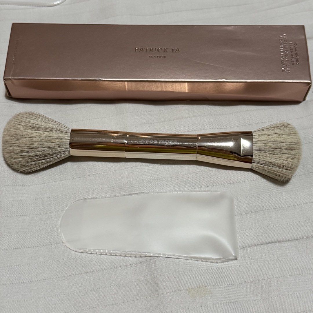 Patrick Ta Dual Ended Blush Brush (Category: Makeup) located in Manila. Submitted by sonnyangie (Listing ID 1437273005, Image 1). Description: I bought 2. One I’m currently using, and one was for stock since I really like this brush. But it’s matibay naman, so I don’t want the extra one to just stay stuck here. I decided to sell my extra na lang. If you buy this directly from the store, it’s much more expensive. My price is already lower since th