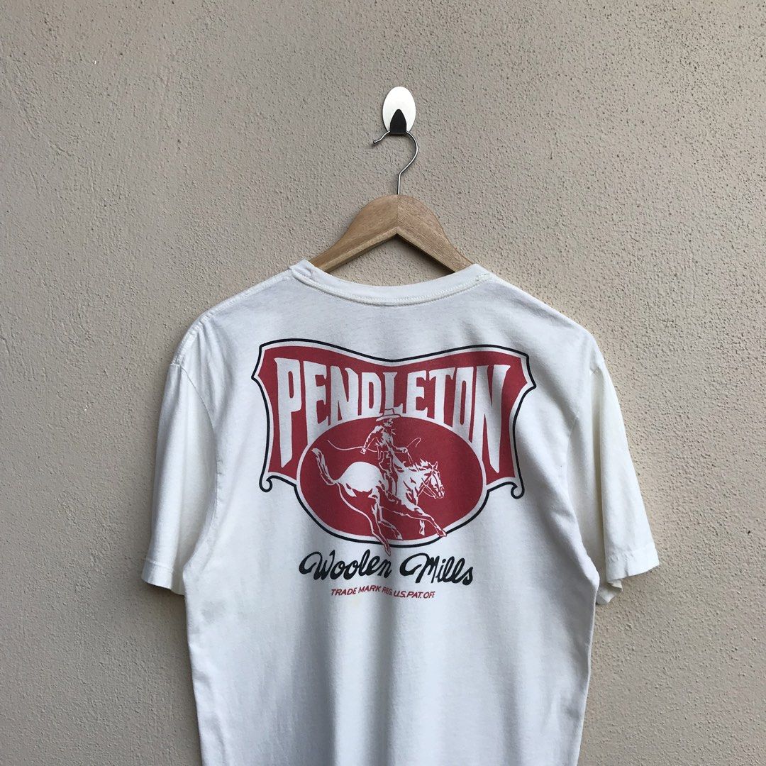 Pendleton (Category: Tshirts & Polo Shirts) located in Petaling Jaya. Submitted by hundredstitch (Listing ID 1437282931, Image 3). Description: Prefer direct WhtsAp for faster deal 📲 0️⃣1️⃣3️⃣2️⃣2️⃣8️⃣6️⃣5️⃣6️⃣3️⃣ Pendleton Condition 9.5/10 – Like New Size M Armpit 20.5 Length 28 Original & 100% Authentic Hard to find piece. Grab while available. Booking accepted with deposit (non-refundable). First come, first served. Postage RM10 (WM) Sabah & 