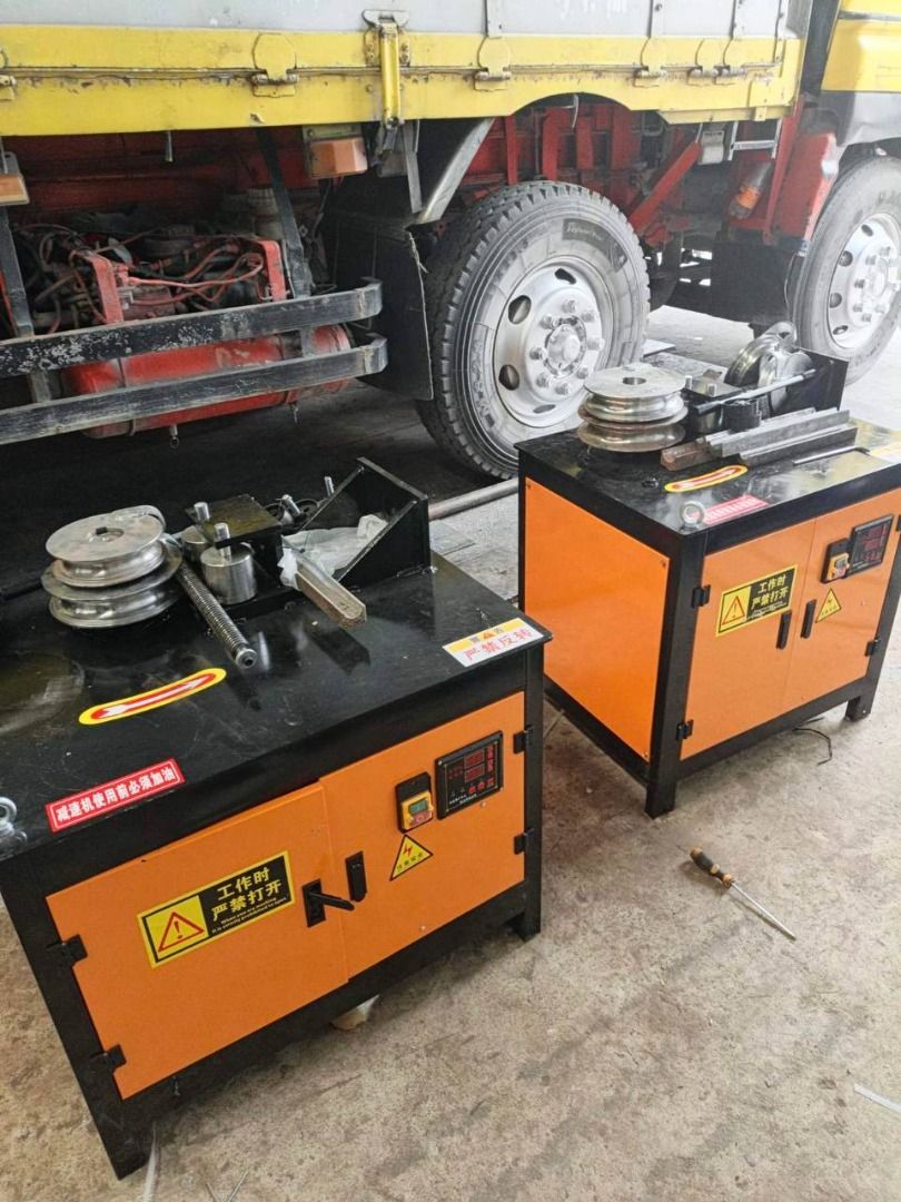 Pipe Bender Machine (Category: Everything Else Others) located in Manila. Submitted by joeyroque09 (Listing ID 1437283016, Image 1). Description: Pipe Bender Machine Specs: Mould size diameter 19 / 25 / 32 Thickness : 1.5mm,2mm, 2.5mm Motor Power : 4 kw Motor Speed :1730r/qmin Working Voltage : 220v Frequency : 60hz Weight : 300-350kg Price: 176600.