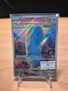 Wailord 103/100 AR - sv9 Battle Partners - Japanese Pokmon Card Singles,  Hobbies & Toys, Toys & Games on Carousell