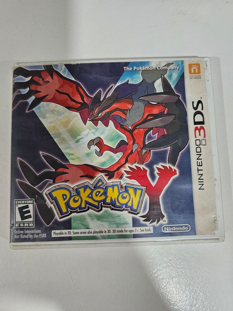 Pokemon Y Nintendo 3DS Games (Category: Nintendo) located in San Fernando. Submitted by dinochen921 (Listing ID 1437367667, Image 1). Description: - Pokemon Y for Nintendo 3DS - Php 1,499 - Tested and working - Includes game cartridge and original case and manuals - Shows some wear on the case and cover but does not affect the game.