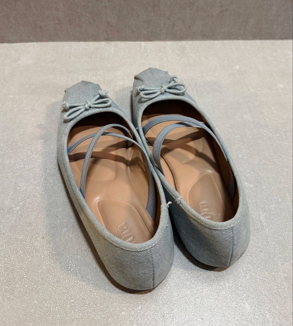 Primark Denim Ballet Flats (Category: Flats & Sandals) located in Mandaluyong City. Submitted by marshy (Listing ID 1437375884, Image 2). Description: .