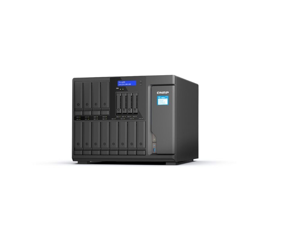 QNAP TS-832P NAS Server (Category: Office & Business Technology) located in Caloocan City. Submitted by wildowl.a9e81b (Listing ID 1437288204, Image 1). Description: QNAP TS-1655-8G Enterprise NAS Server • Intel Atom C5125 8-Core Processor • 8GB DDR4 RAM (Upgradeable to 128GB) • 16 Storage Bays (12x 3.5” + 4x 2.5”) • Dual 2.5GbE Ports • 2x M.2 PCIe Gen3 Slots • 3x PCIe Gen3 Expansion Slots • Supports ECC Memory Price: ₱296,100.00 Warranty: 3 Year
