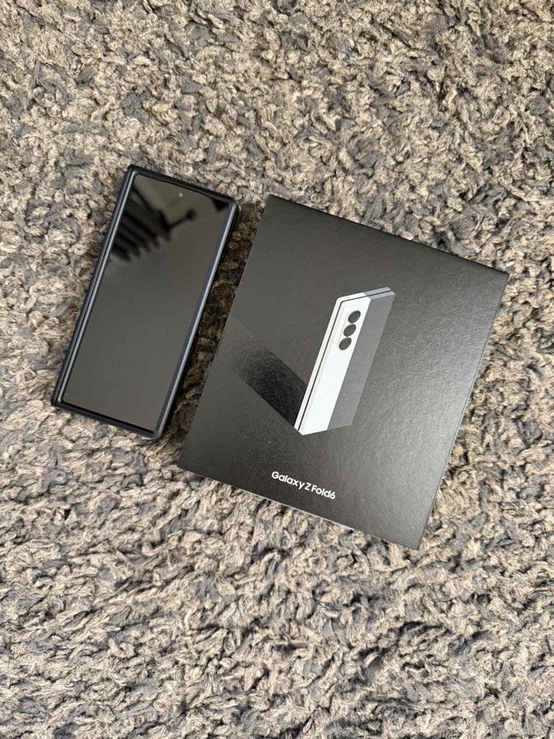 Samsung Fold 6 1TB (Category: Samsung) located in Cavite. Submitted by cilenat (Listing ID 1437226413, Image 1). Description: SAMSUNG FOLD 6 12RAM 1TB NTC APPROVED OPENLINE BOTH SIM WITH ORIGINAL CHARGER.