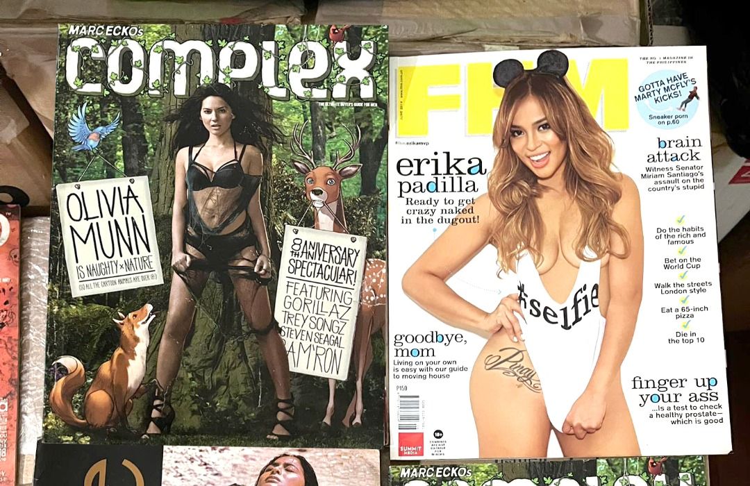Sexy magazines (Category: Magazines) located in Quezon City. Submitted by sustainable.sarah (Listing ID 1437244397, Image 1). Description: Back issues of sexy mags - June 2014 - Erika Padilla - 200php - US Complex Magazine - Olivia Munn - also a music edition (Gorillaz) - 200php All are already opened, but still in great condition. Just stored..