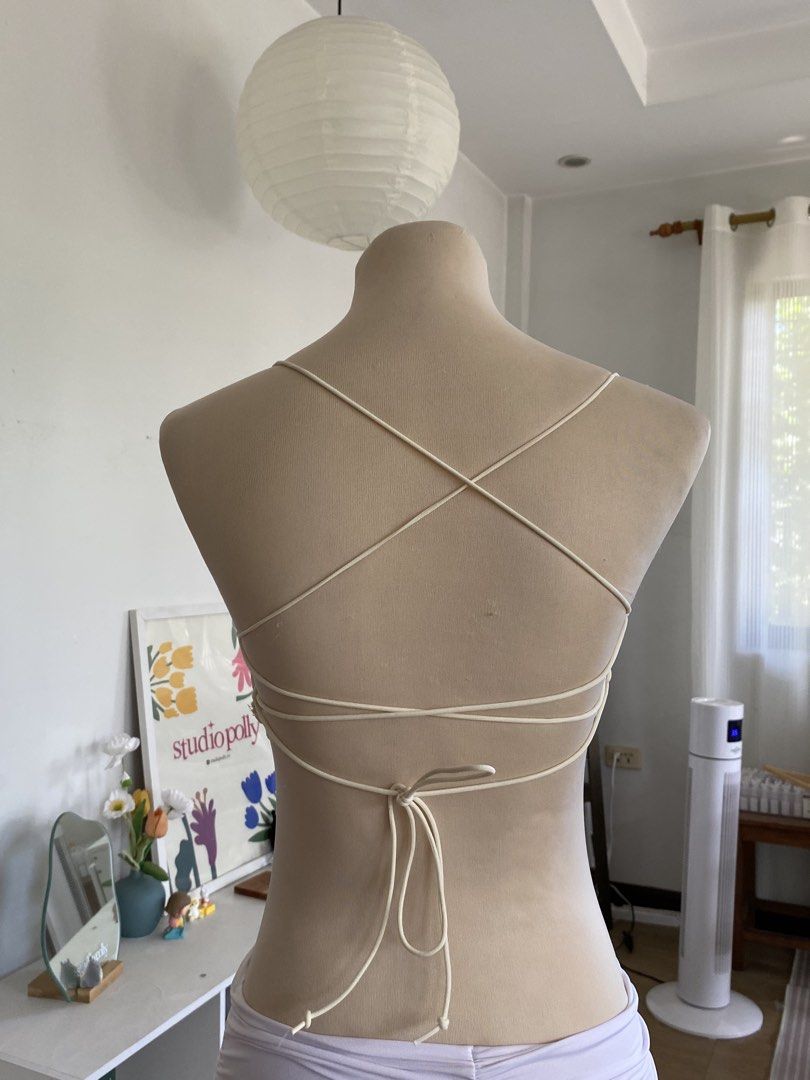 Sheer Top Backless (Category: Sleeveless) located in Quezon City. Submitted by mydaintydrapes (Listing ID 1437278908, Image 2). Description: details are on photos! 💌 buyer shoulders SF! ❤️.
