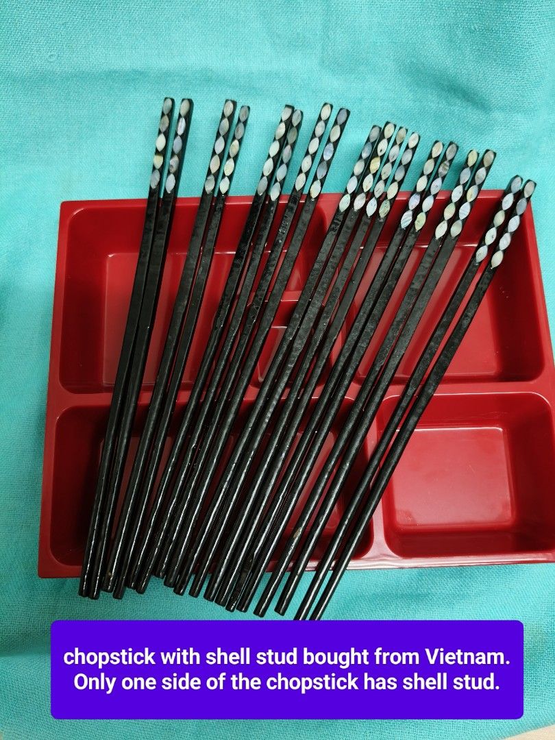 Shell Studded Chopsticks  26cm (approx)451373708535418881