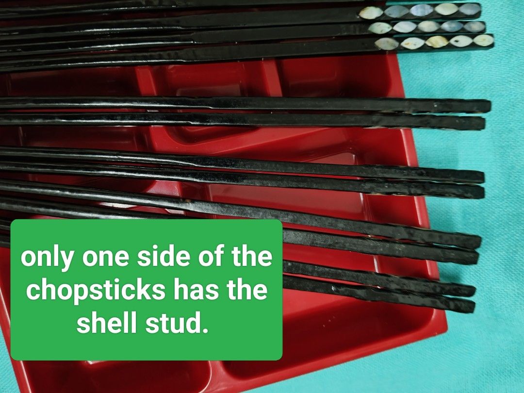 Shell Studded Chopsticks  26cm (approx)451373708535418882