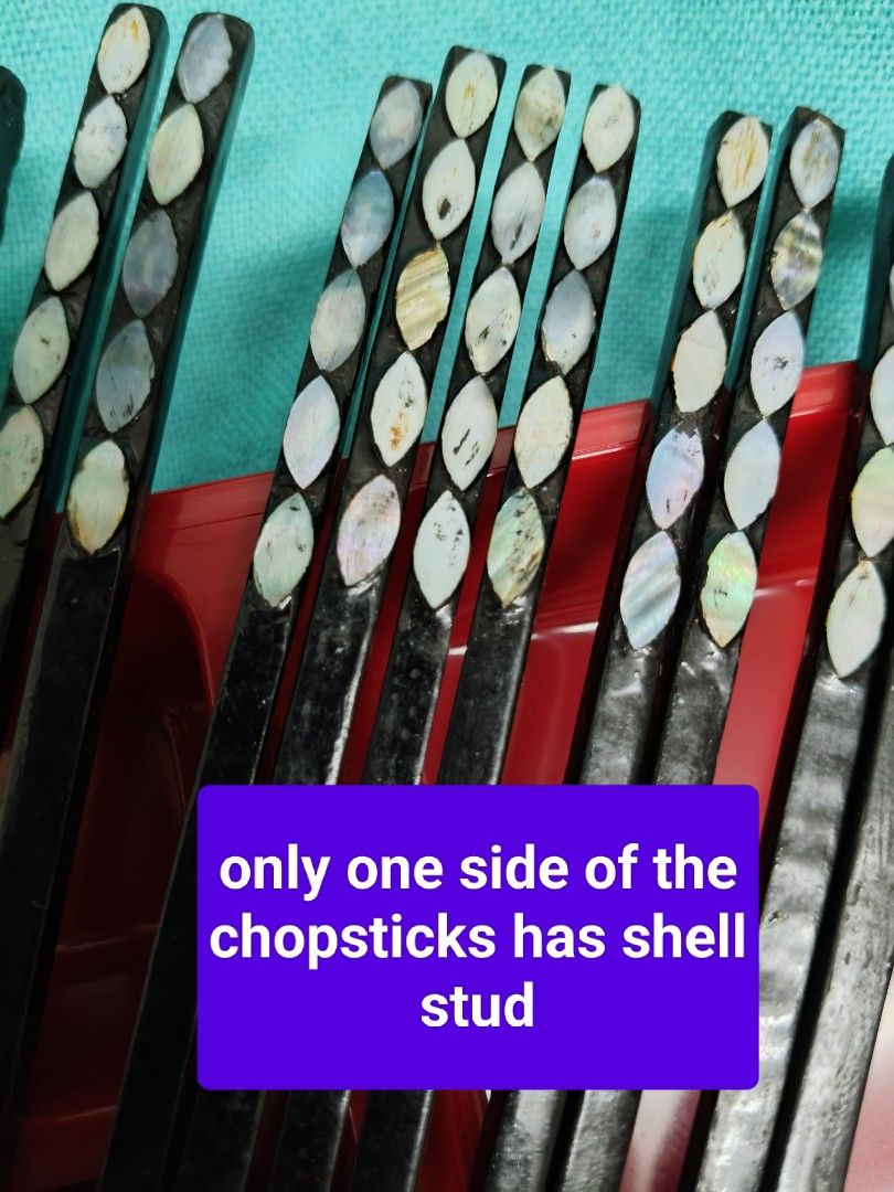 Shell Studded Chopsticks  26cm (approx)451373708535418880