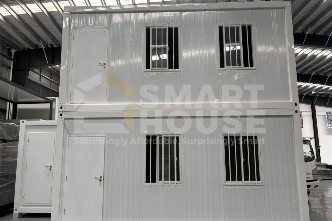 SMARTHOUSE LOW-COST CONTAINER HOUSE (Category: Construction & Building Materials) located in Quezon City. Submitted by Smarthouseph (Listing ID 1437252190, Image 3). Description: Looking for a budget-friendly housing solution? 👌 Smarthouse offers Low-cost Prefab Container House that are stylish, functional, ready to use and budget-friendly space solution! Perfect for residential, office, staff housing, and business use 🚀 📩 Message us now ! 📌 