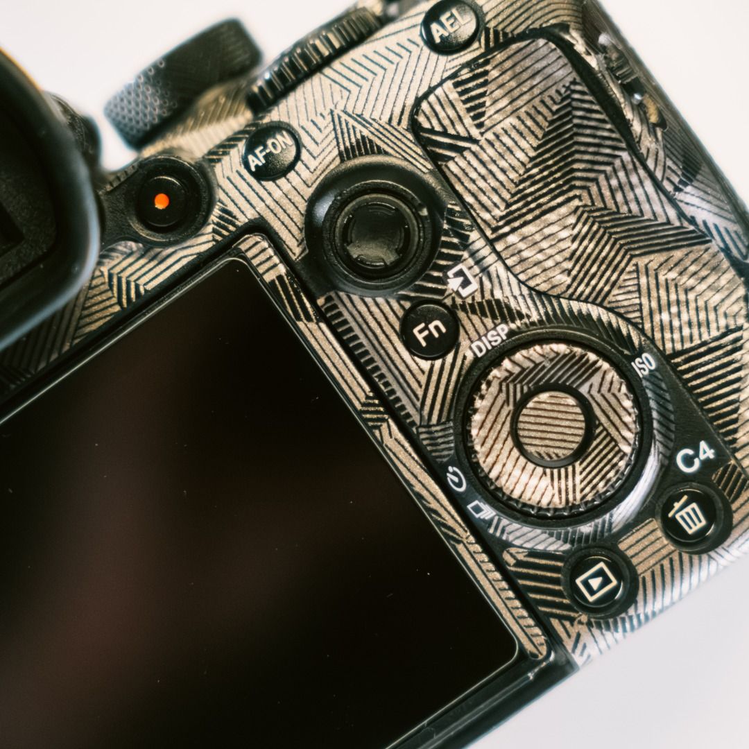 Sony Alpha 7 III Camera with Custom Skin, Photography, Cameras on Carousell