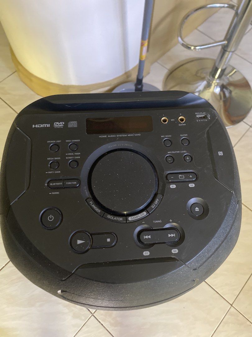 Sony MHC-V21D High Power Audio System with Bluetooth connectivity (Category: Soundbars, Speakers & Amplifiers) located in Marikina City. Submitted by lay_away_ok (Listing ID 1437282561, Image 2). Description: .