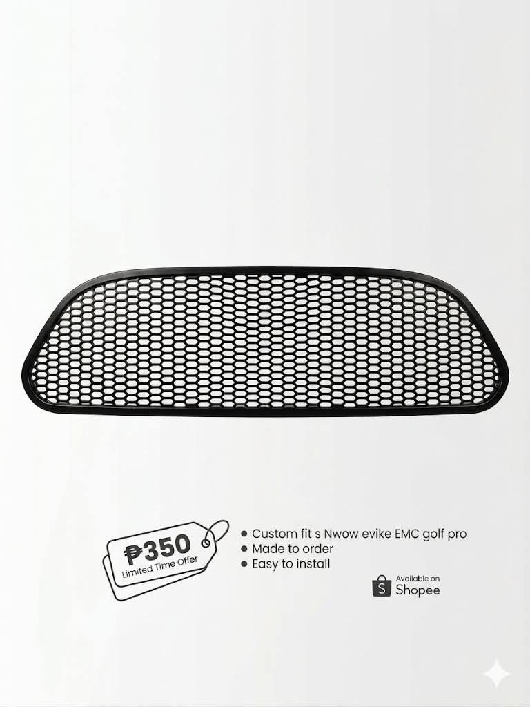 Stylish elegant MESH GRILL FOR NWOW EMC GOLF PRO (Category: Other Accessories) located in Valenzuela. Submitted by carlo_023 (Listing ID 1437375137, Image 2). Description: .