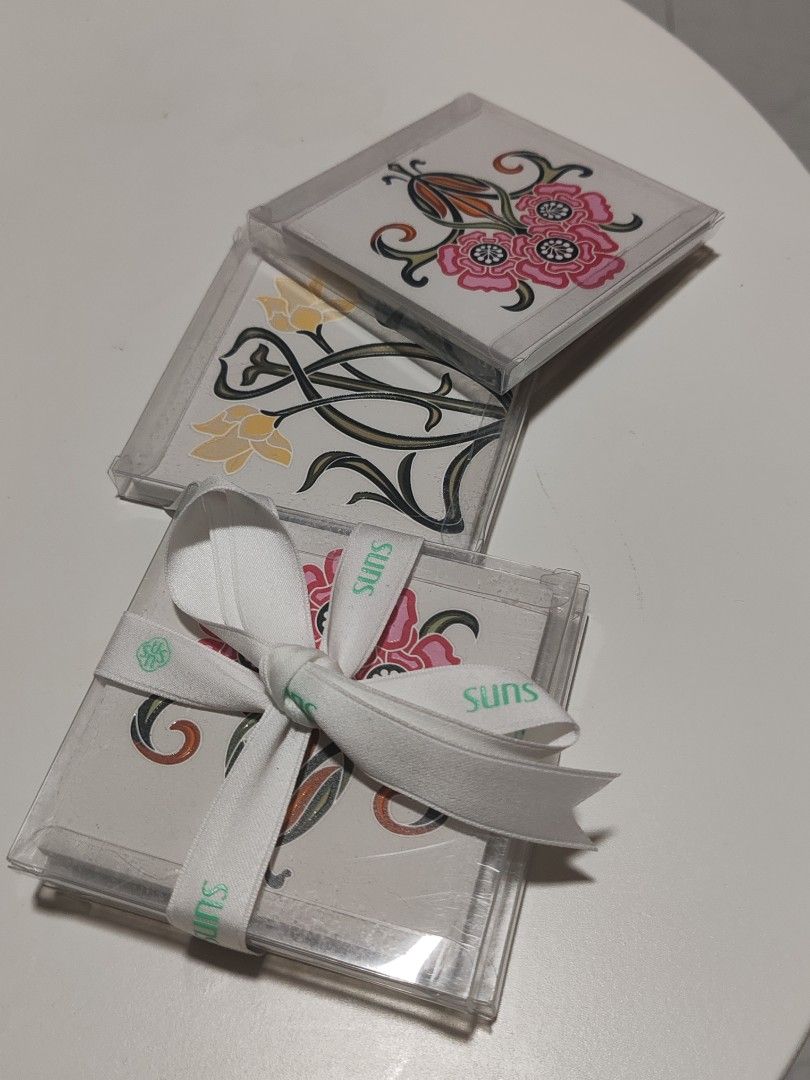 SUNS Floral Coaster Set - Brand New451003875433523200